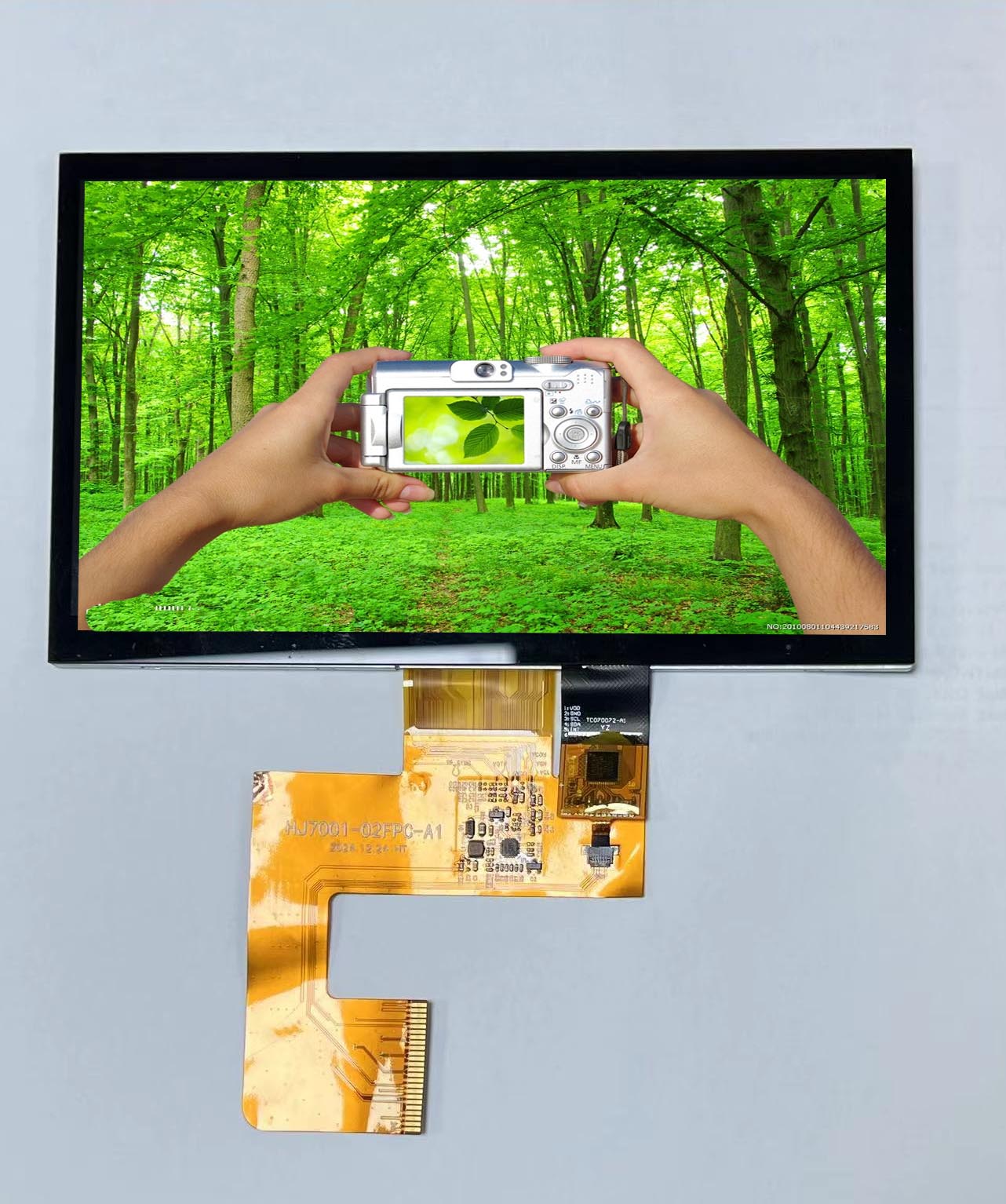 7,0 Zoll Touch LCD 1024*600 Auflösungsmipi -Schnittstelle 2 Kanäle