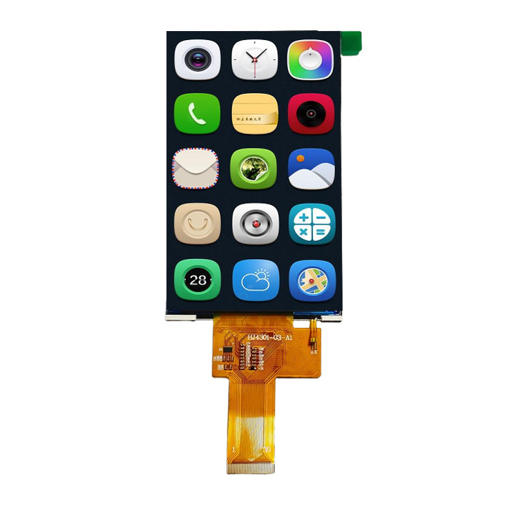 4,3-Zoll-TFT-vertikaler Bildschirm mit Flip-Display, 480*800 Auflösung, MCU-Schnittstelle