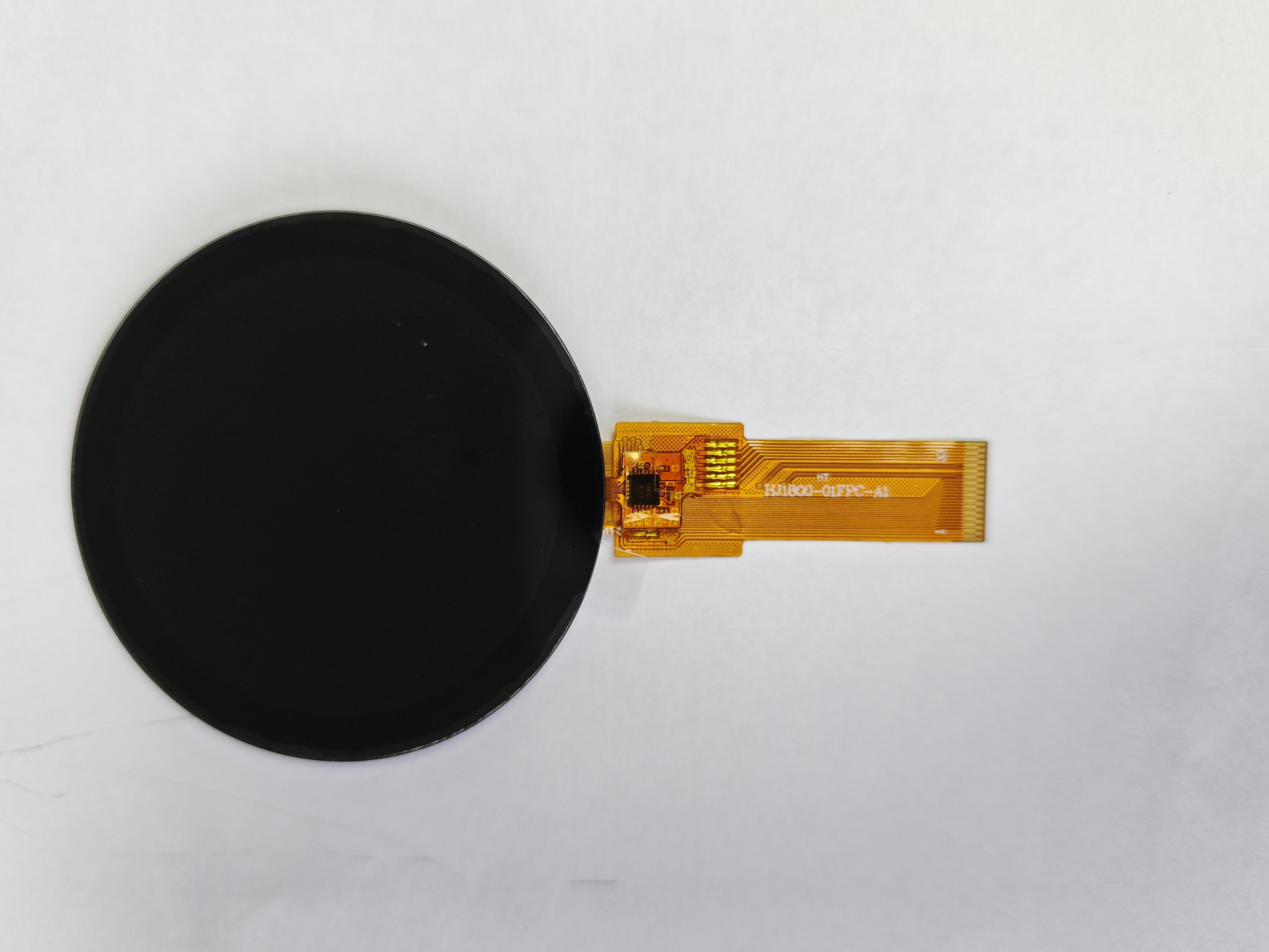 1,8-Zoll-Rundbildschirm mit 360*360 Auflösung und Unterstützung für SPI/MCU/QSPI/MIPI-Schnittstellen