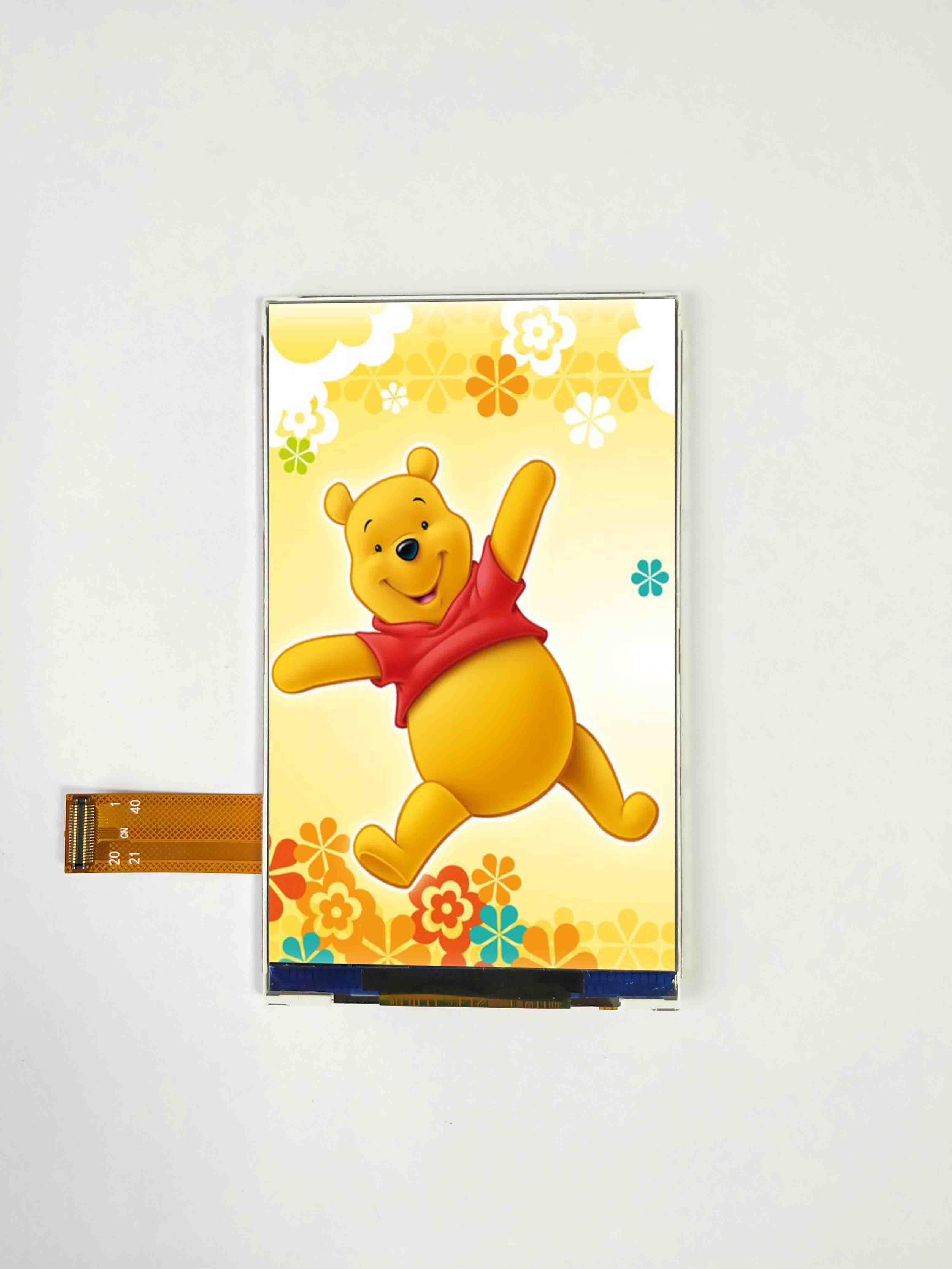 3,97-Zoll-Incell-LCD mit 480*800-Auflösung und SPI/MCU-Schnittstellenunterstützung