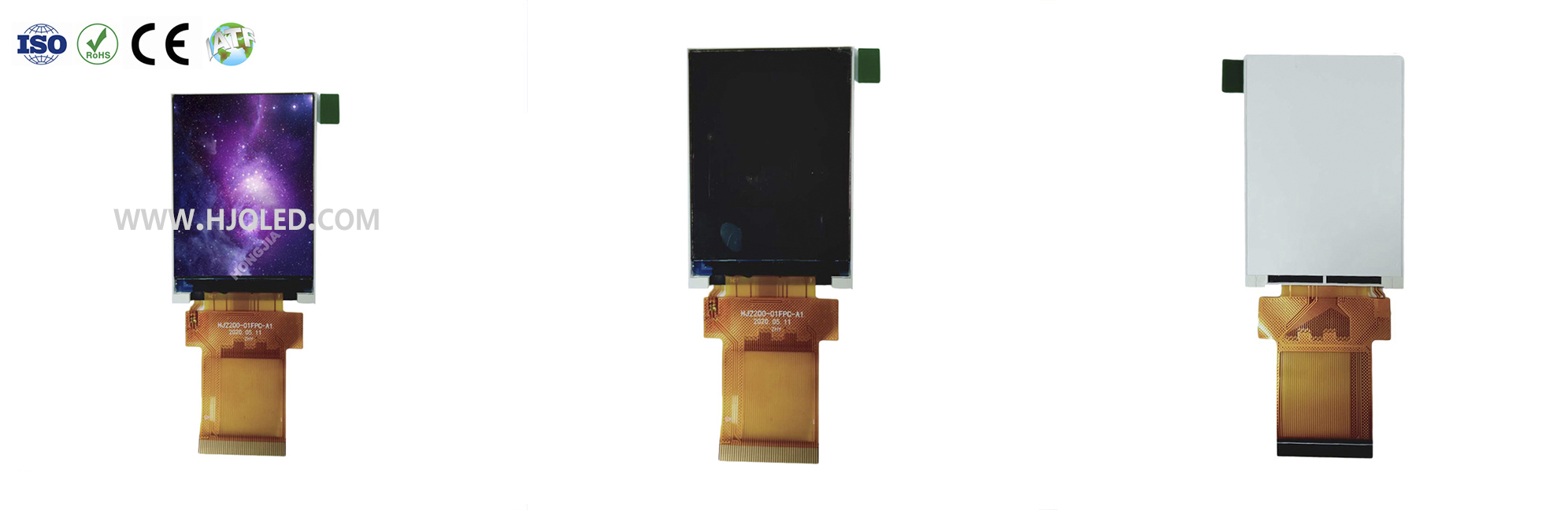 Zwischen 2,4-Zoll- und 2,8-Zoll-LCD-Bildschirmen ist der 2,2-Zoll-LCD-Bildschirm mit 240 x 320 Pixeln eine klassische Größe