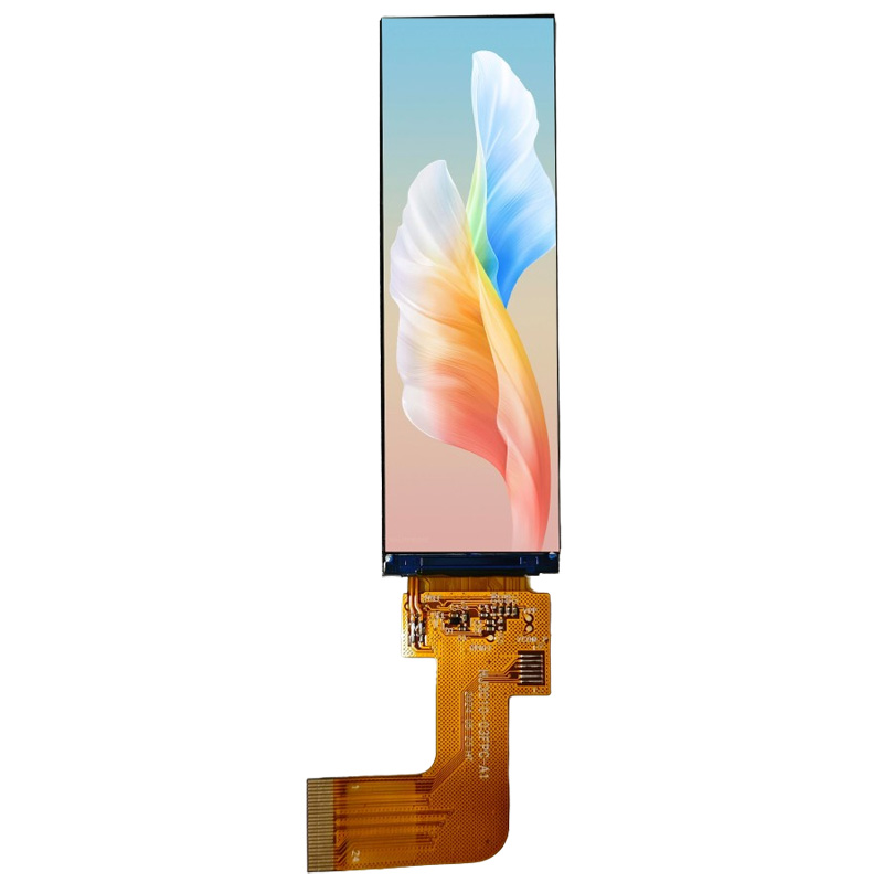 Das heute vorgestellte Display: 3,02-Zoll-Langstreifen-LCD-Bildschirm mit einer Auflösung von 170 x 560, der die SPI/MCU-Schnittstelle unterstützt