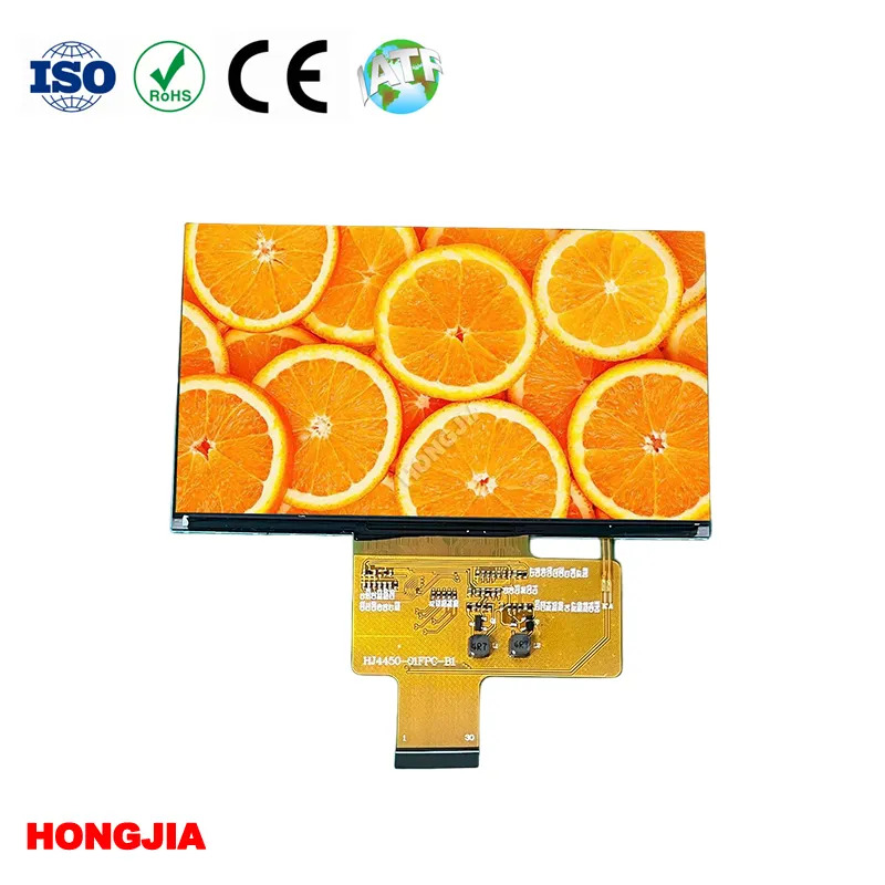 4,45-Zoll-TFT-LCD-Horizontalbildschirm mit einer Auflösung von 1920 x 1080, LVDS-Schnittstelle und einer hohen Bildwiederholfrequenz von 120 Hz