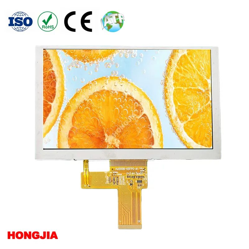 5,0-Zoll-IPS-LCD-Bildschirm 1024 x 600 Zellen mit Touch-MIPI